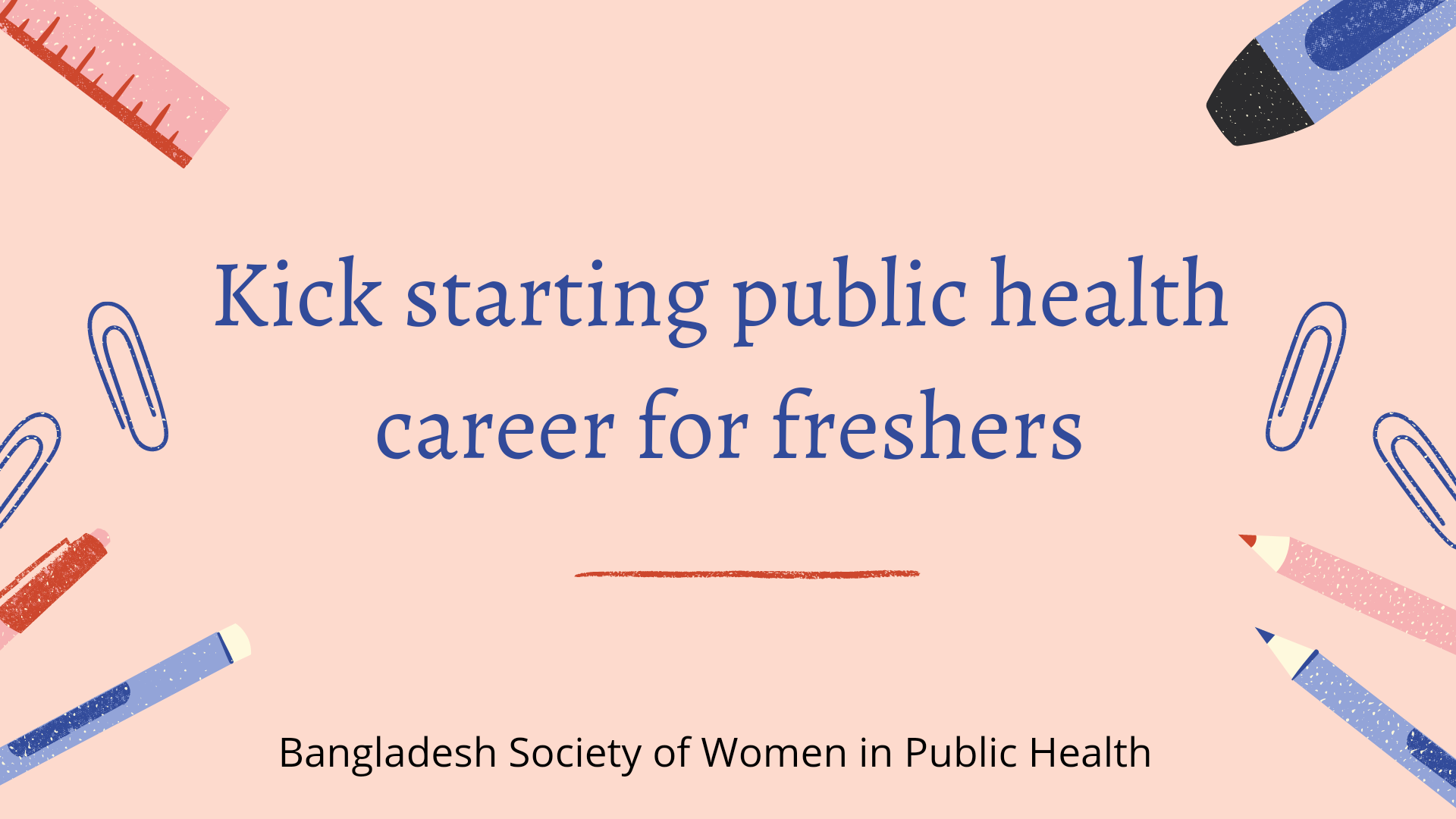 Read more about the article Kick starting public health career for the freshers