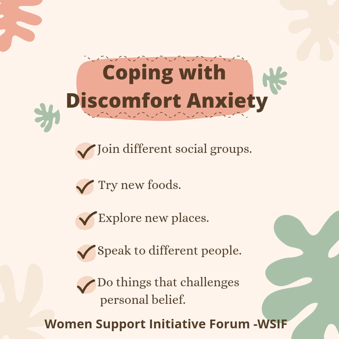 Read more about the article Coping with discomfort anxiety
