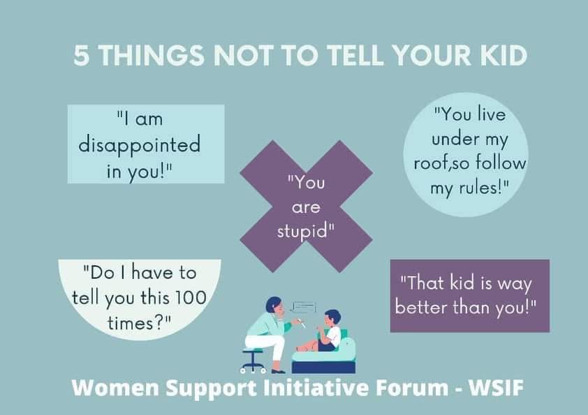 Positive parenting- WSIF